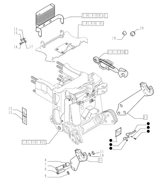 87399996 - рычаг